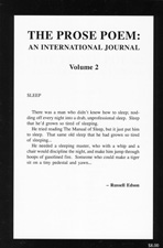Prose Poem cover