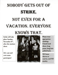 The Addams Family Strike Poster by Providence College