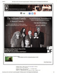 The Addams Family: A Musical Comedy Promotional Email