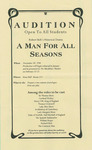 A Man for All Seasons Audition
