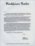Letter from John Garrity by John Garrity