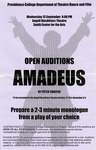 Amadeus Open Auditions by Providence College