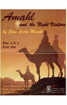 Amahl and the Night Visitors Poster by Department of Music