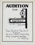 Angell Street Audition Poster