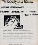 Antigone Special Performance Poster