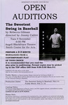 The Sweetest Swing in Baseball Open Auditions Poster by Providence College
