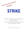 The Sweetest Swing in Baseball Strike Poster by Providence College