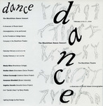 Blackfriars Dance Concert 2000 Promotional Flier by Providence College