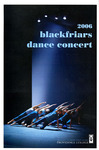 Blackfriars Dance Concert 2006 Promotional Card