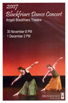 Blackfriars Dance Concert 2007 Promotional Card