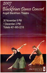 Blackfriars Dance Concert 2007 Poster by Providence College