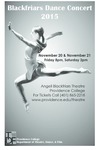 Blackfriars Dance Concert 2015 Playbill by Providence College