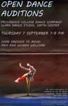 Providence College Dance Company Open Auditions Poster by Providence College