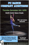 PC Dance Company Auditions Poster