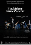 Blackfriars Dance Concert Fall 2024 Poster