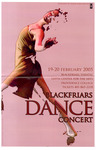 Blackfriars Dance Concert (Spring) 2005 Poster