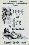 Blood and Ice Playbill by Providence College