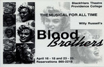 Blood Brothers Promotional Card by Providence College