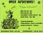 Candide Open Auditions Poster by Providence College