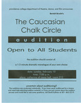 The Caucasian Chalk Circle Audition