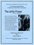 The Celluloid Stage Series Presents the Final Film in the Series: The Little Foxes by Providence College
