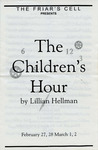 The Children's Hour Playbill by Providence College