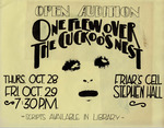 One Flew Over the Cuckoo's Nest Open Audition Poster