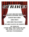 Curtains Strike Poster by Providence College