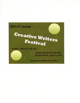 Creative Writers Festival 2015 Flyer