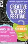 Creative Writers Festival 2020 Poster by Department of Theatre, Dance & Film