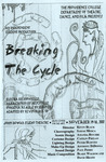 Breaking the Cycle Playbill by Providence College