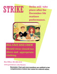 Dinner with Friends Strike Poster by Providence College