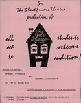 A Doll's House Audition Poster by Providence College
