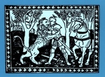 Sir Yvain, Knight of the Lion by Paul J. Schwartz