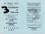 3 Experiments in Directing Ticket Order Form by Providence College