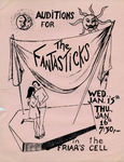 The Fantasticks Auditions Poster by Providence College