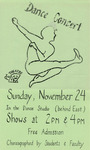 Fall Dance Concert Poster by Providence College
