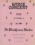 Fall Dance Concert 1986 Poster by Providence College