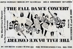 Fall Dance Concert 1989 Poster