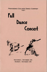 Fall Dance Concert 1997 Playbill