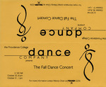 Fall Dance Concert 1998 Foldable Flier