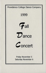 Fall Dance Concert 1999 Playbill