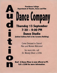 Dance Company Audition by Providence College