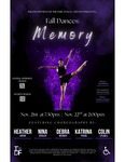 Fall Dances: Memory 2025 Poster by Providence College Department of Theatre, Dance, & Film