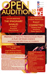 Fully Committed Open Auditions Poster