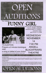 Funny Girl Open Auditions Poster