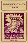 The Royal Gambit Playbill by Kathy O'Neill