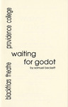 Waiting for Godot Playbill by Providence College