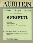 Godspell Audition Flier by Providence College