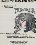 Godspell Faculty Theater Night Flier by Providence College